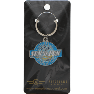 SUN 'n FUN Pins Patches Lanyards Keychains Blue Keychain SUN 'n FUN 2025