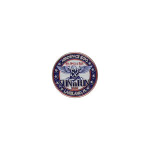 SUN 'n FUN Pins Patches Lanyards Keychains Official SUN 'n FUN 2026 Commemorative Lapel Pin